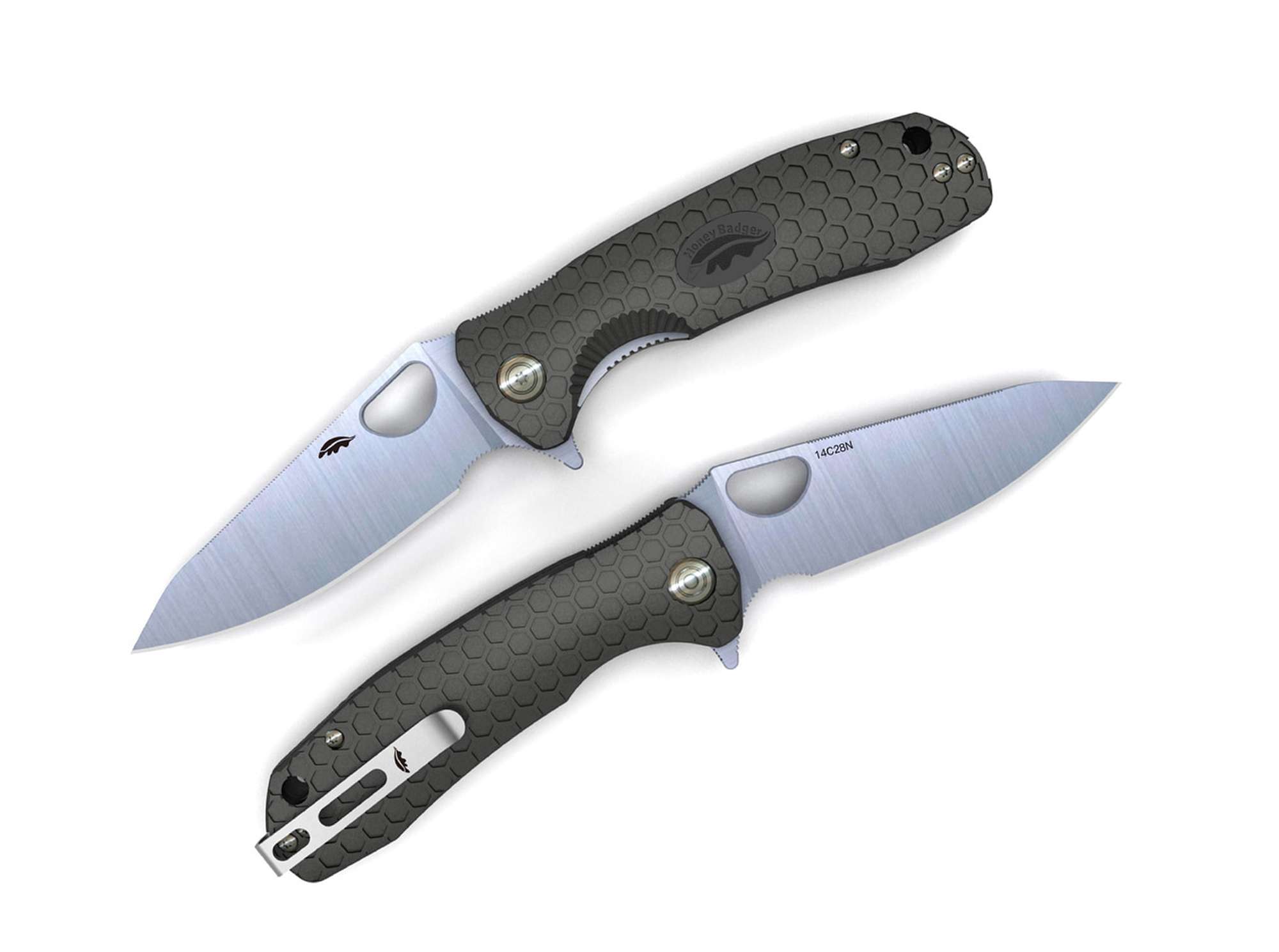 Honey Badger Leaf 14C28N Small Black