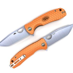 Honey Badger Tanto 14C28N Medium Orange