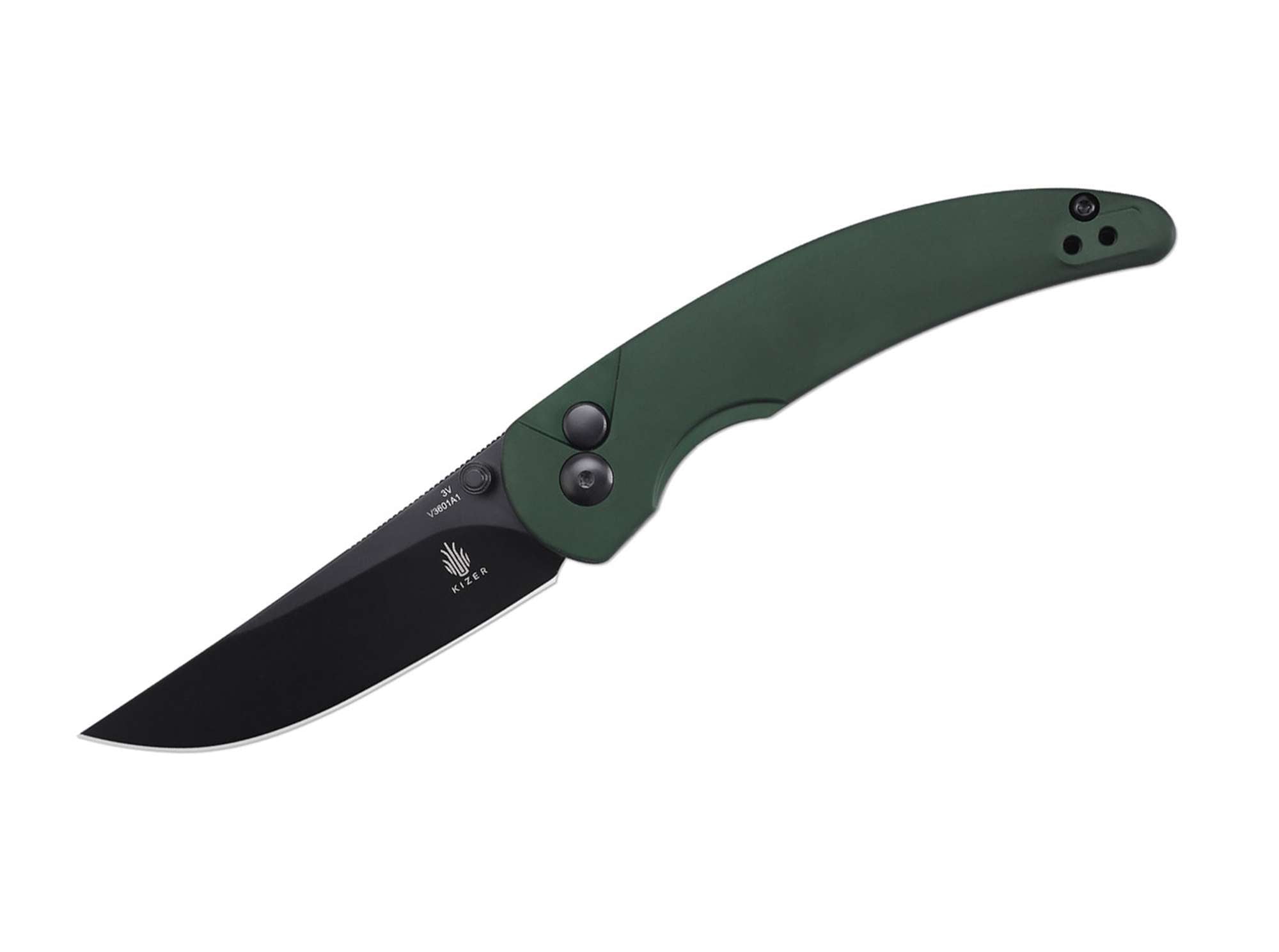 Kizer Chili Pepper 3V Aluminum Green