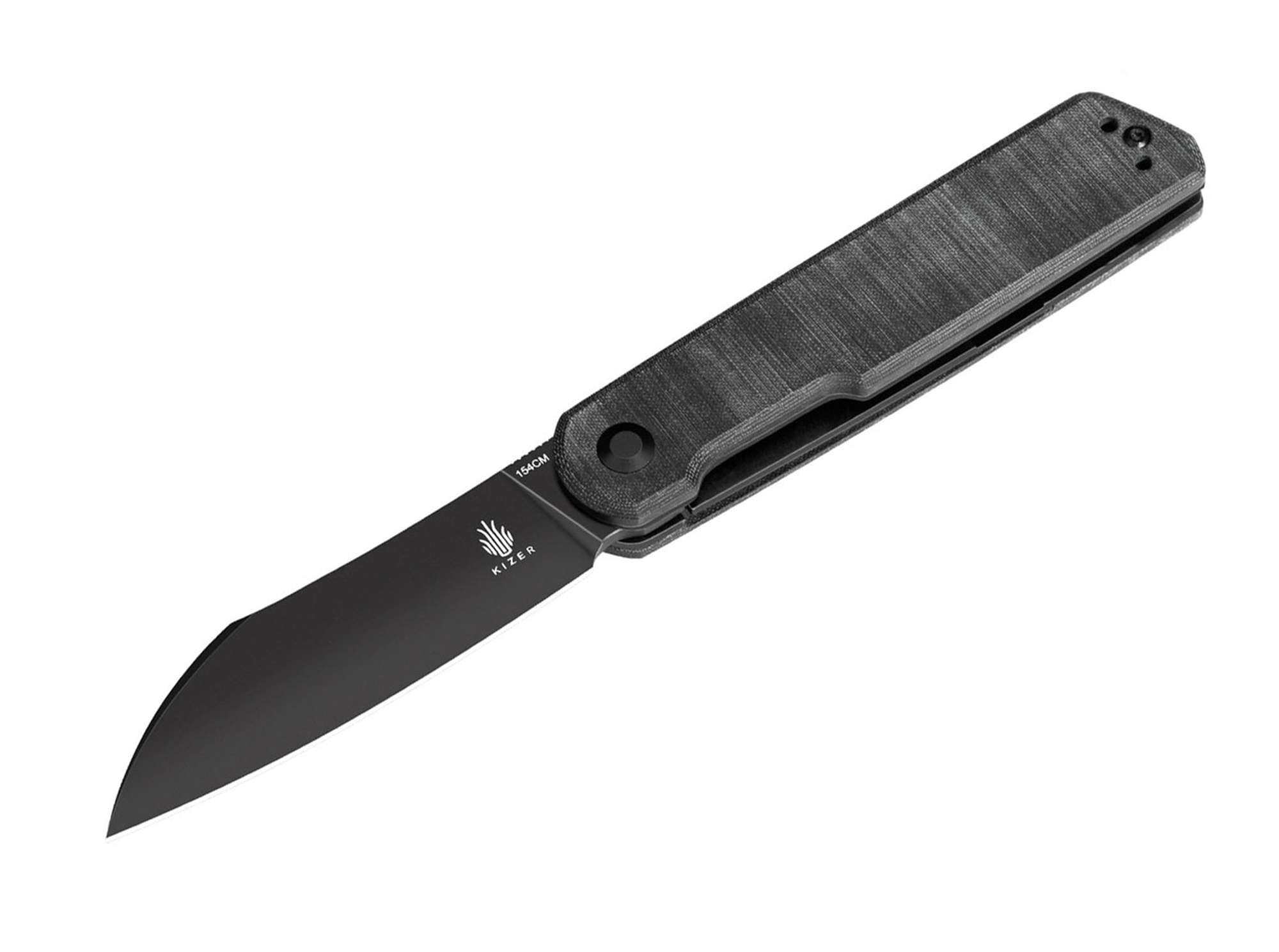 Kizer Klipper Micarta Green