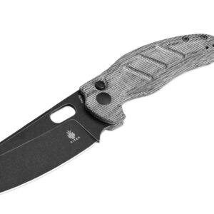 Kizer Sheepdog C01C Micarta Black Button Lock