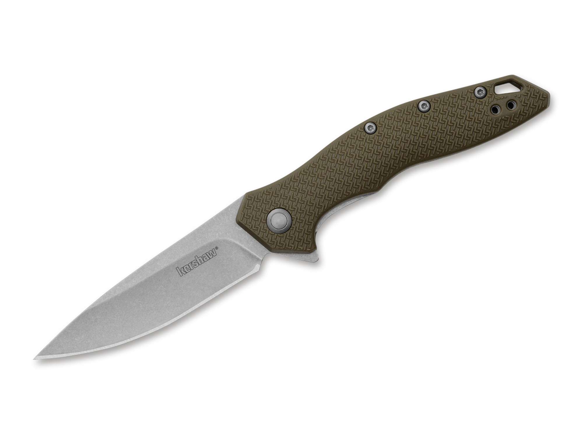 Kershaw Shoreline Olive Stonewash