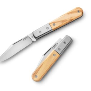 LionSteel Shuffler Barlow Olive Wood