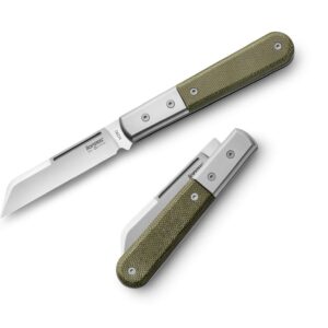 LionSteel Dom Barlow Canvas Micarta Green