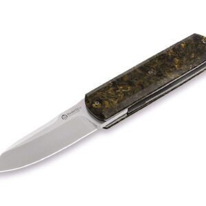 Maserin Silver Sport Knife FAT Carbon Black & Gold