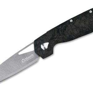 Maserin 373 Knife Tungsten CF Black