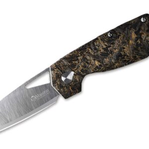 Maserin 373 Knife Tungsten CF Green