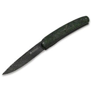 Maserin Gourmet Knife Damascus CF Green