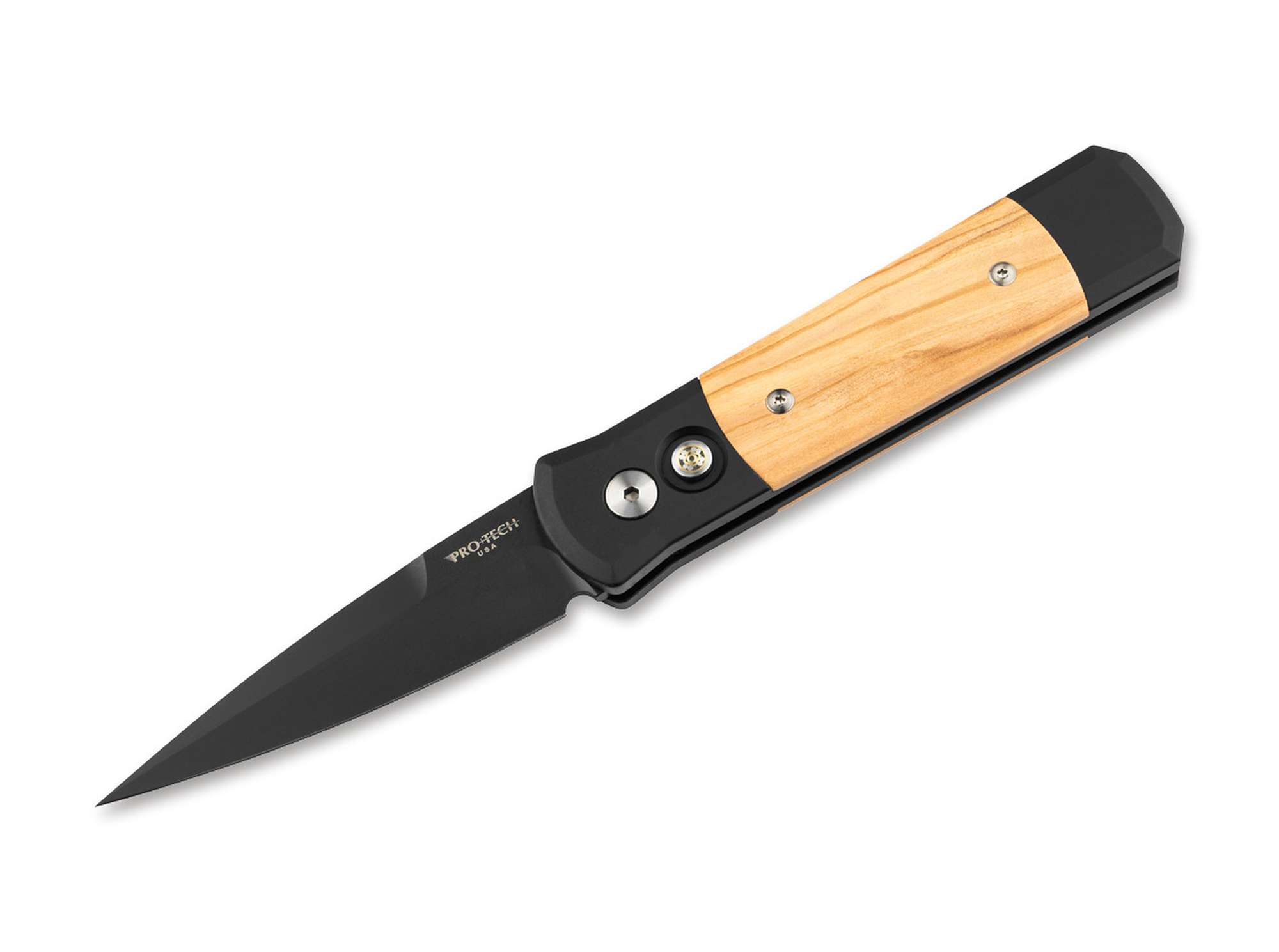 Pro-Tech 707 Godson Aluminum Black Olive DLC