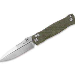 Real Steel Muninn Micarta Green