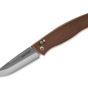 Real Steel Pathfinder Folder Micarta Brown