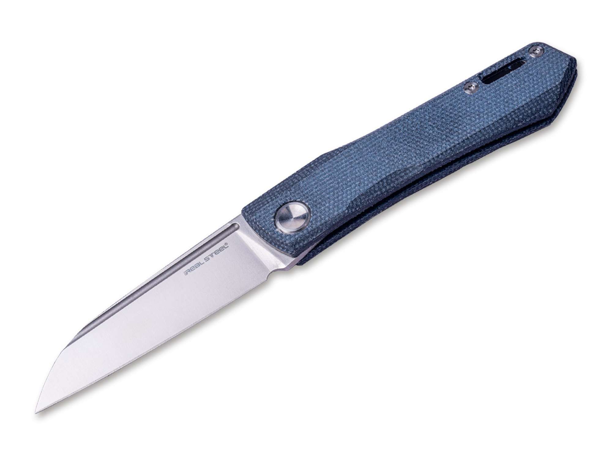 Real Steel Solis Denim Micarta