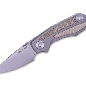 Real Steel Delta Frame Lock TC4 Micarta Green