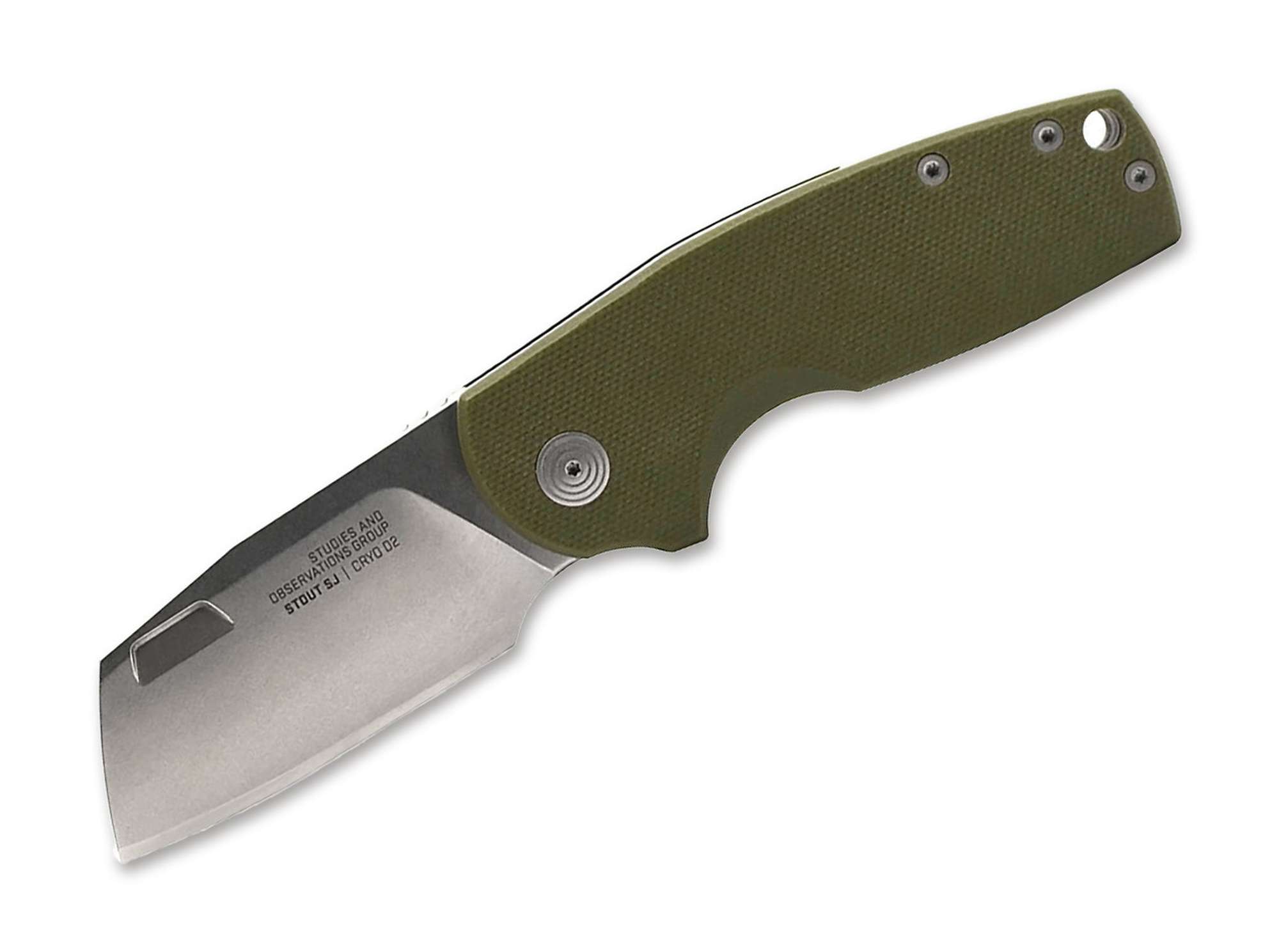 SOG Stout SJ Cleaver OD Stonewash