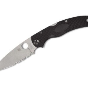 Spyderco Native Chief Lightweight FRN Black CombinationEdge