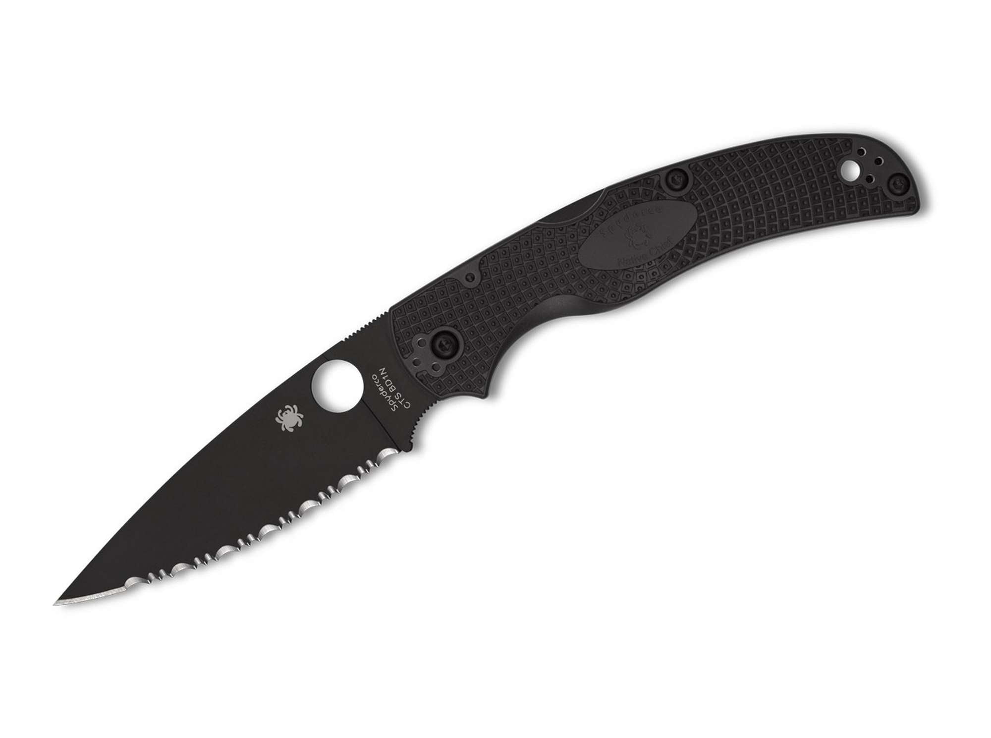 Spyderco Native Chief Lightweight FRN Black Blade SpyderEdge