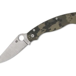 Spyderco Military 2 G10 Digital Camo PlainEdge