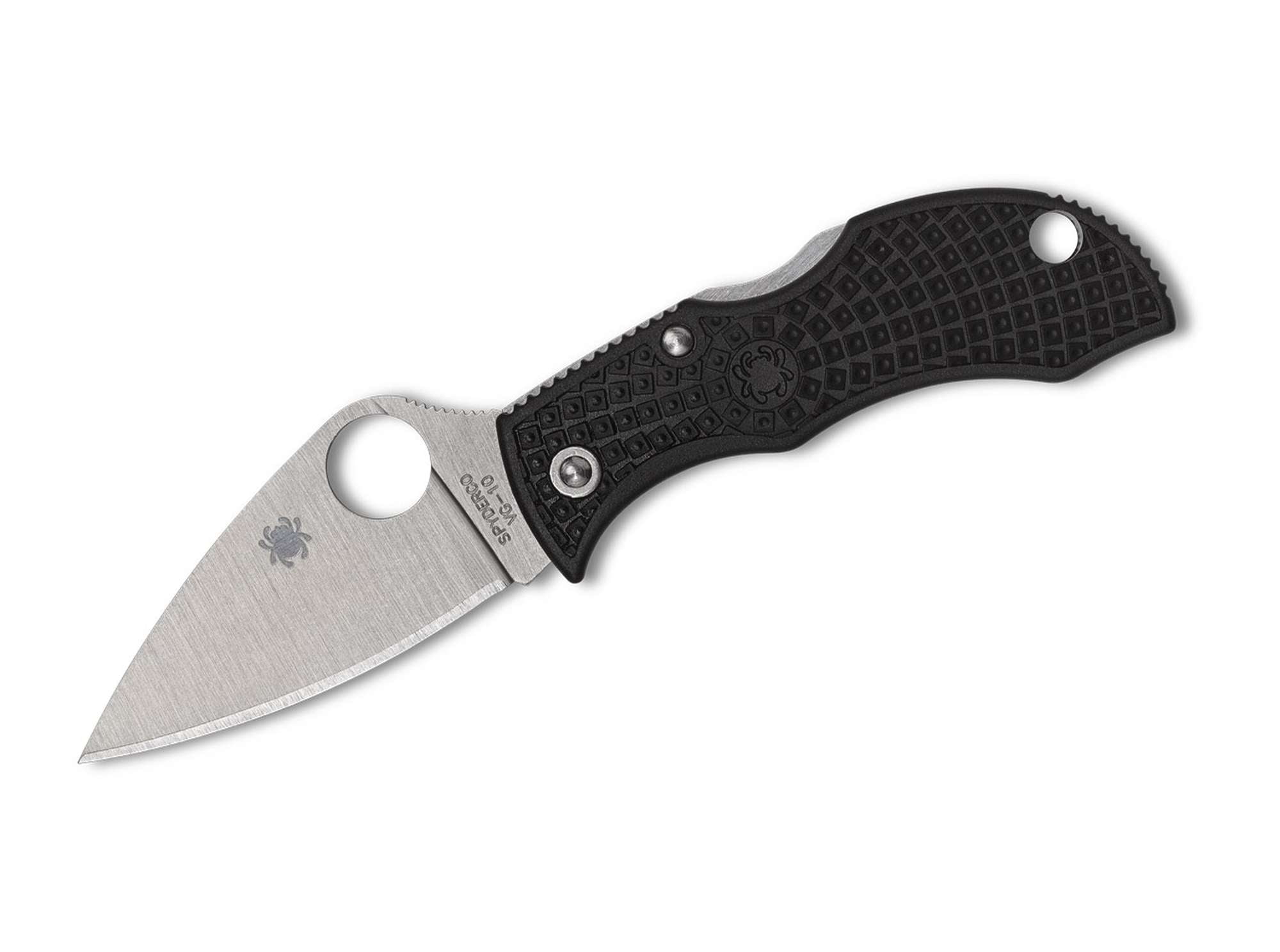 Spyderco Manbug Leaf FRN Black PlainEdge
