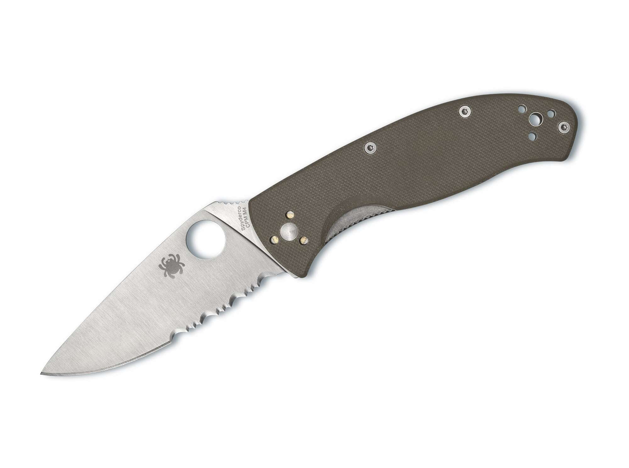 Spyderco Tenacious CPM M4 G10 Brown SpyderEdge