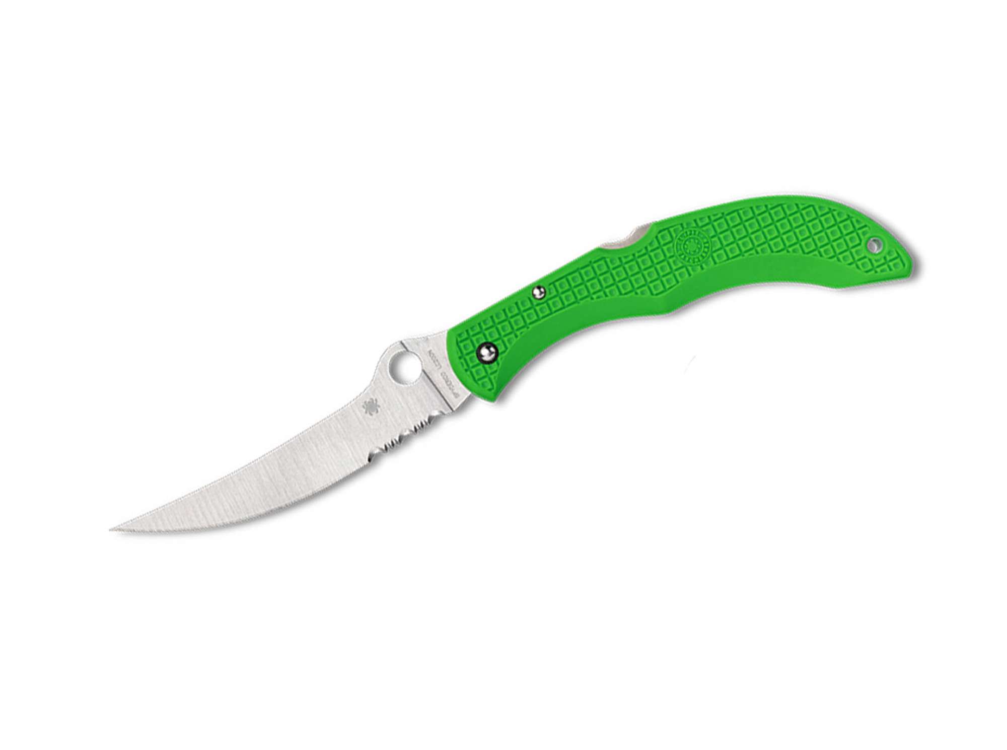 Spyderco Catcherman Salt Green LC200N Sprint Run