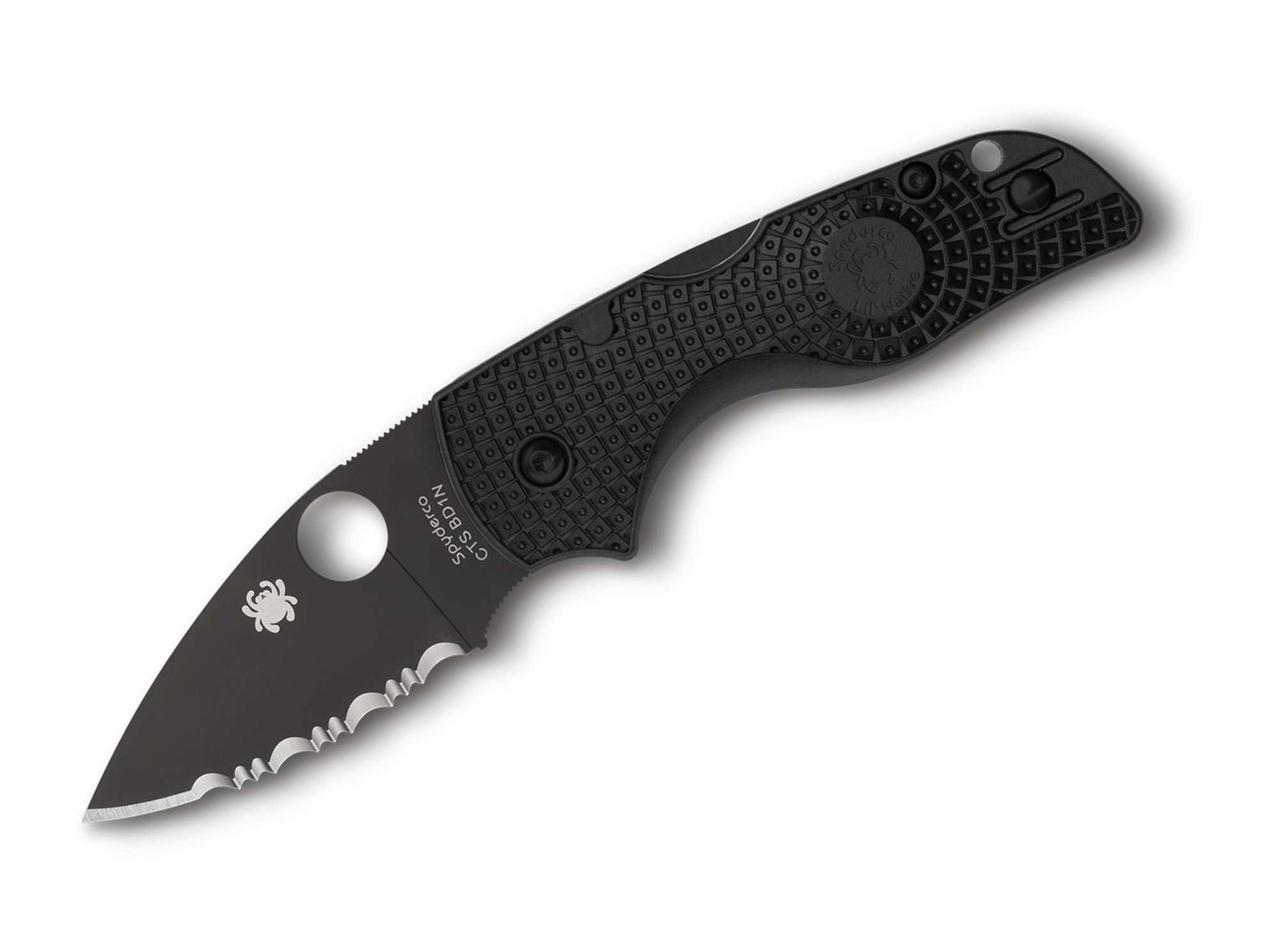 Spyderco Lil Native Lightweight FRN Black Blade SpyderEdge