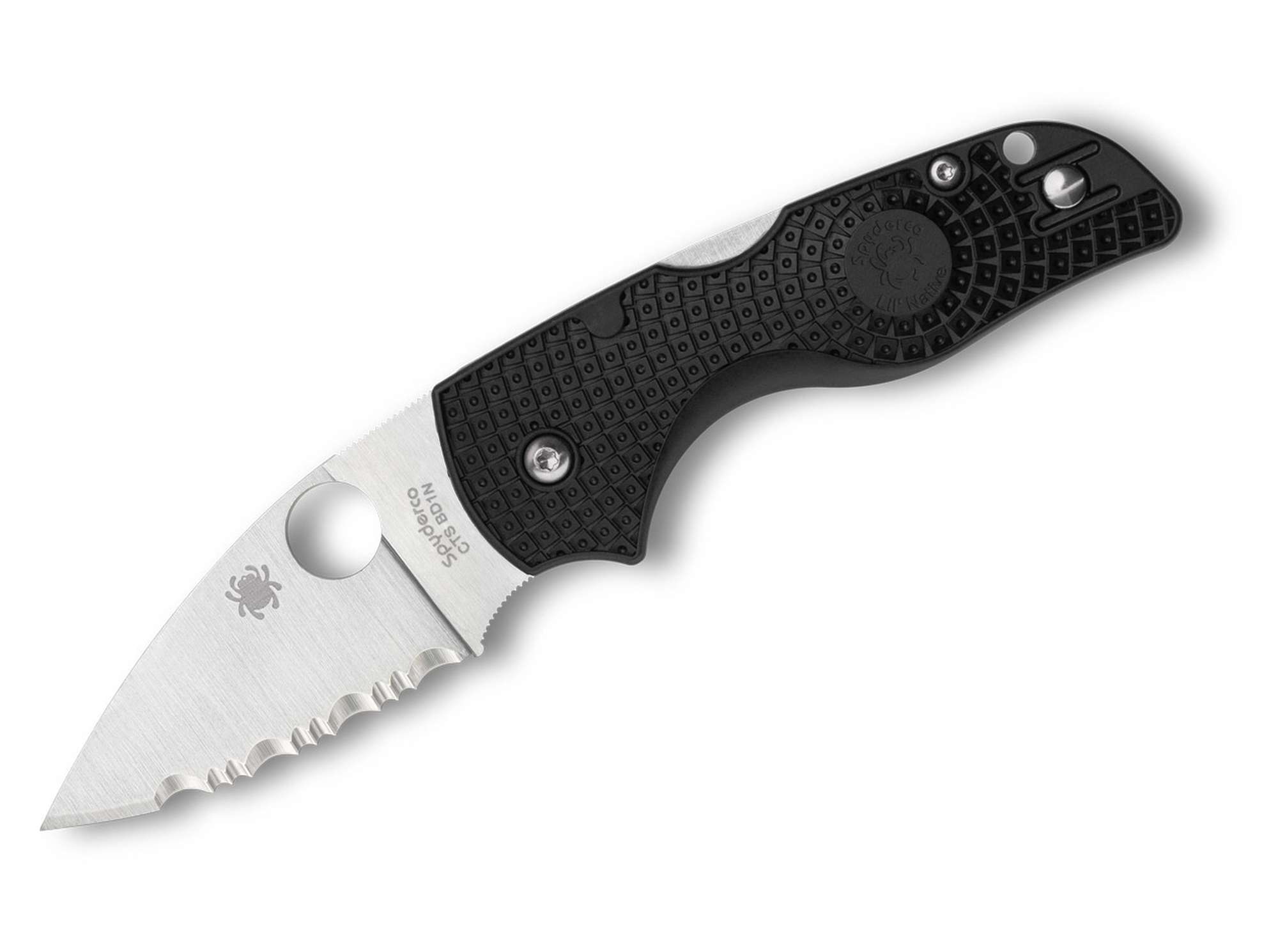 Spyderco Lil Native Lightweight Black FRN SpyderEdge