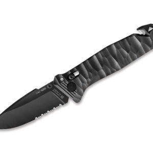 TB Outdoor C.A.C. S200 PA6 Textured Black Serrated