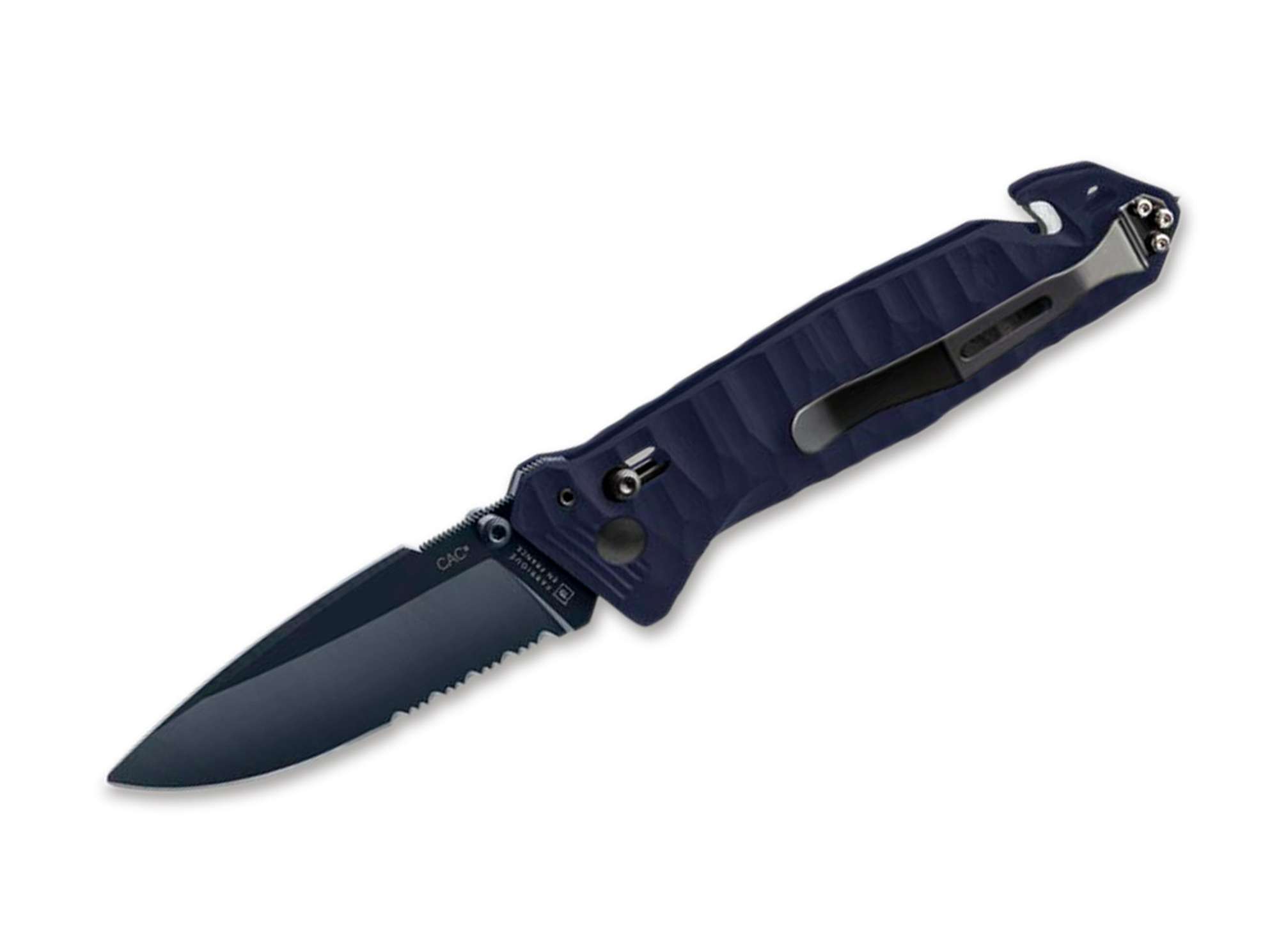 TB Outdoor C.A.C. S200 PA6 Textured Serrated Junior Edition Bout Rond