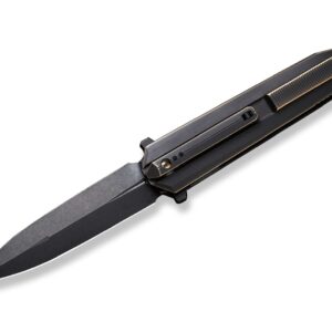 WE Knife Diatomic Titanium Black & Bronze