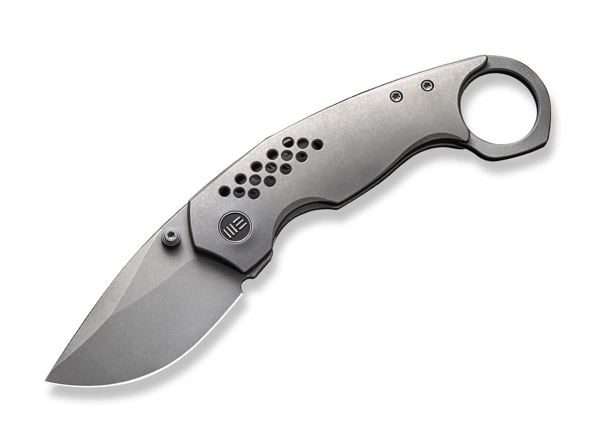WE Knife Envisage Titanium Grey Stonewashed