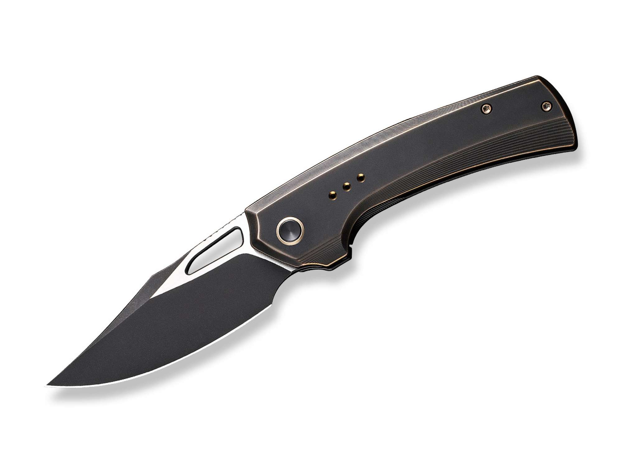 WE Knife Nefaris Ltd Titanium Black & Bronze