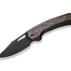 WE Knife Nefaris Ltd Titanium Black Copper Foil CF