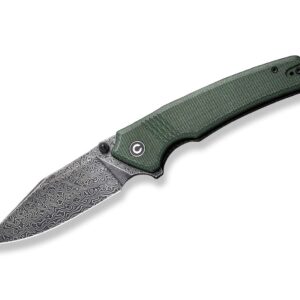 CIVIVI Tranquil Micarta Green Damascus