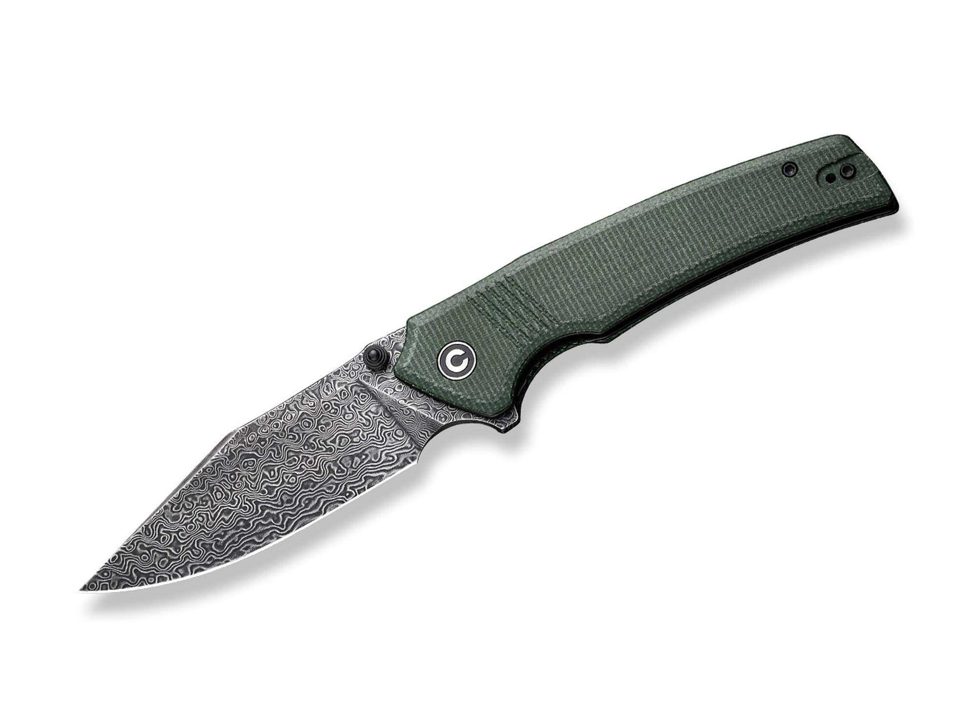 CIVIVI Tranquil Micarta Green Damascus
