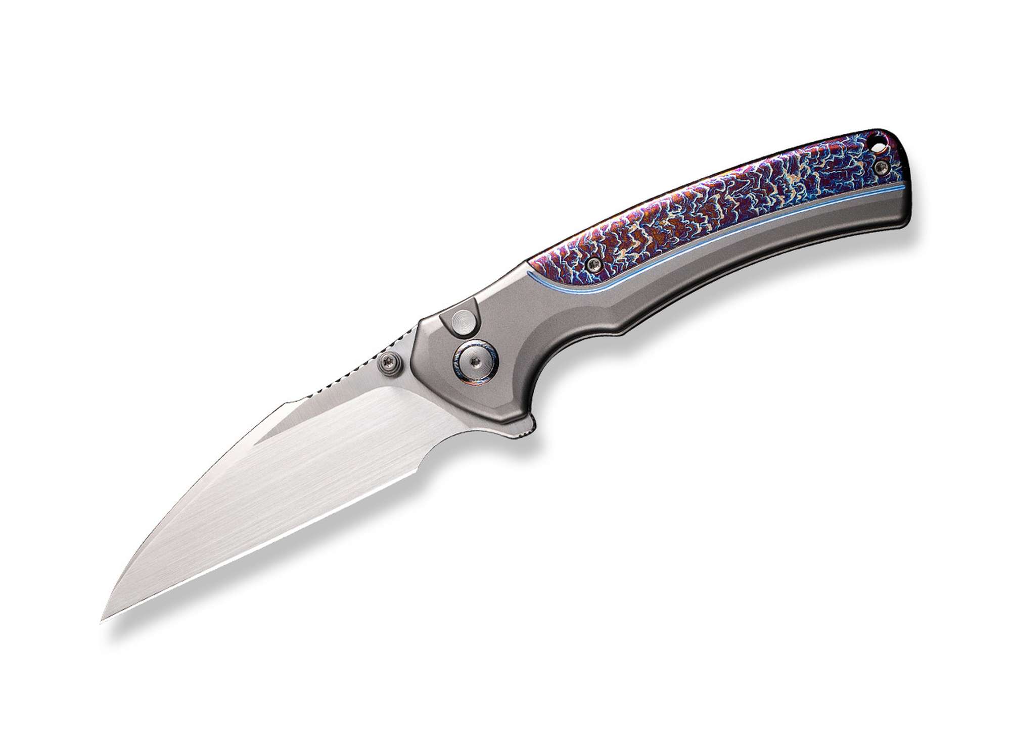 WE Knife Ziffius Ltd Titanium Grey Flamed
