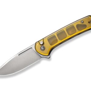 CIVIVI Conspirator Button Lock Ultem Amber