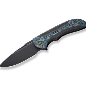 WE Knife Equivik Titanium Black Arctic Storm CF