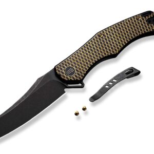 WE Knife RekkeR Titanium Black & Gold