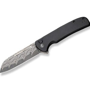 CIVIVI Chevalier II Aluminum Black Damascus