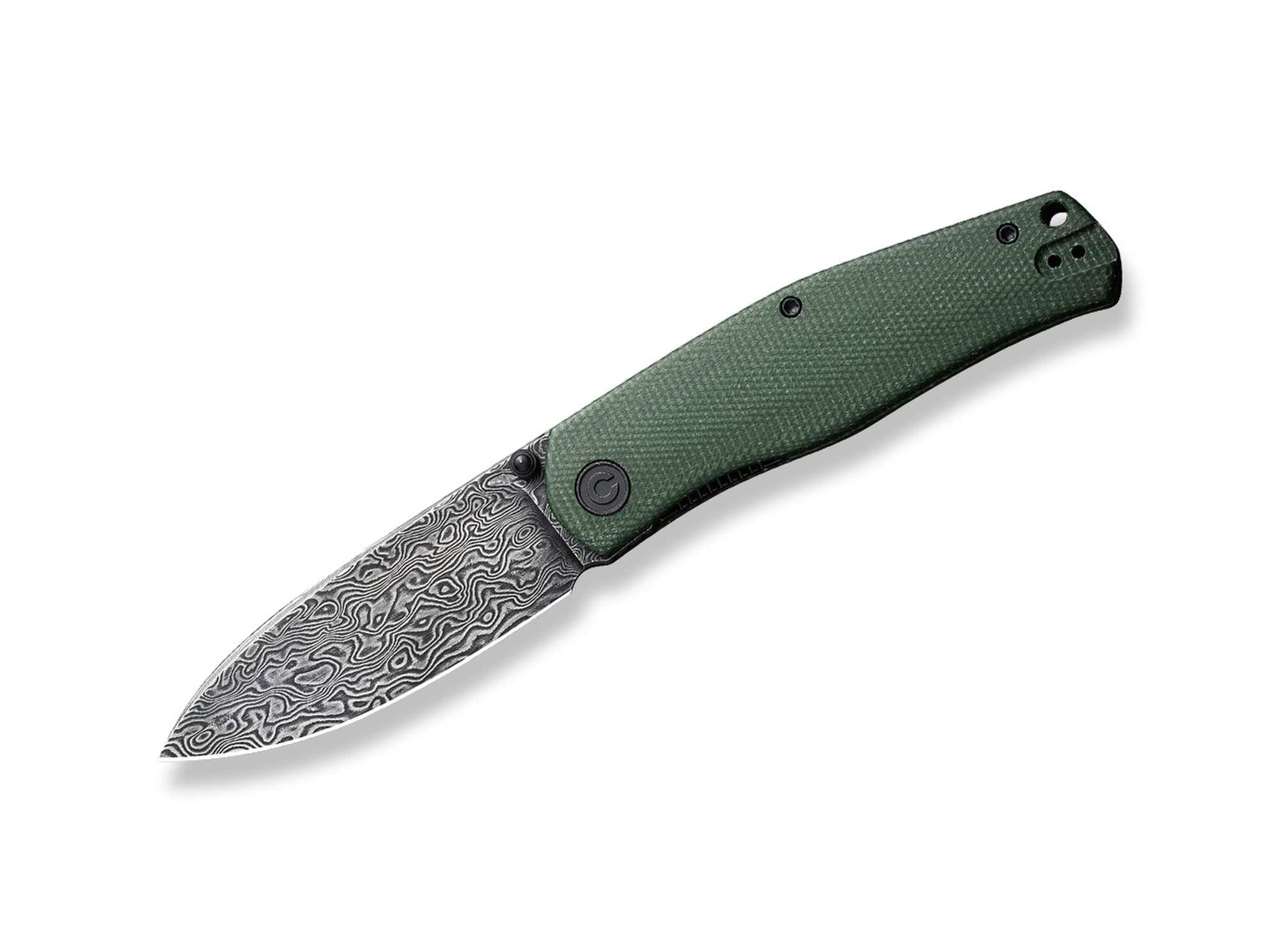 CIVIVI Sokoke Micarta Green Damascus