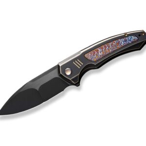 WE Knife Hyperactive Vanax Titanium Bronze & Black Flamed