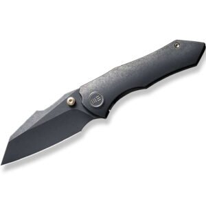 WE Knife High-Fin Titanium Black