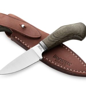 LionSteel Willy Micarta Green