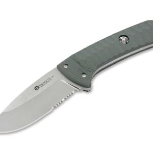 Maserin SAX Knife G10 Grey Saw Blade