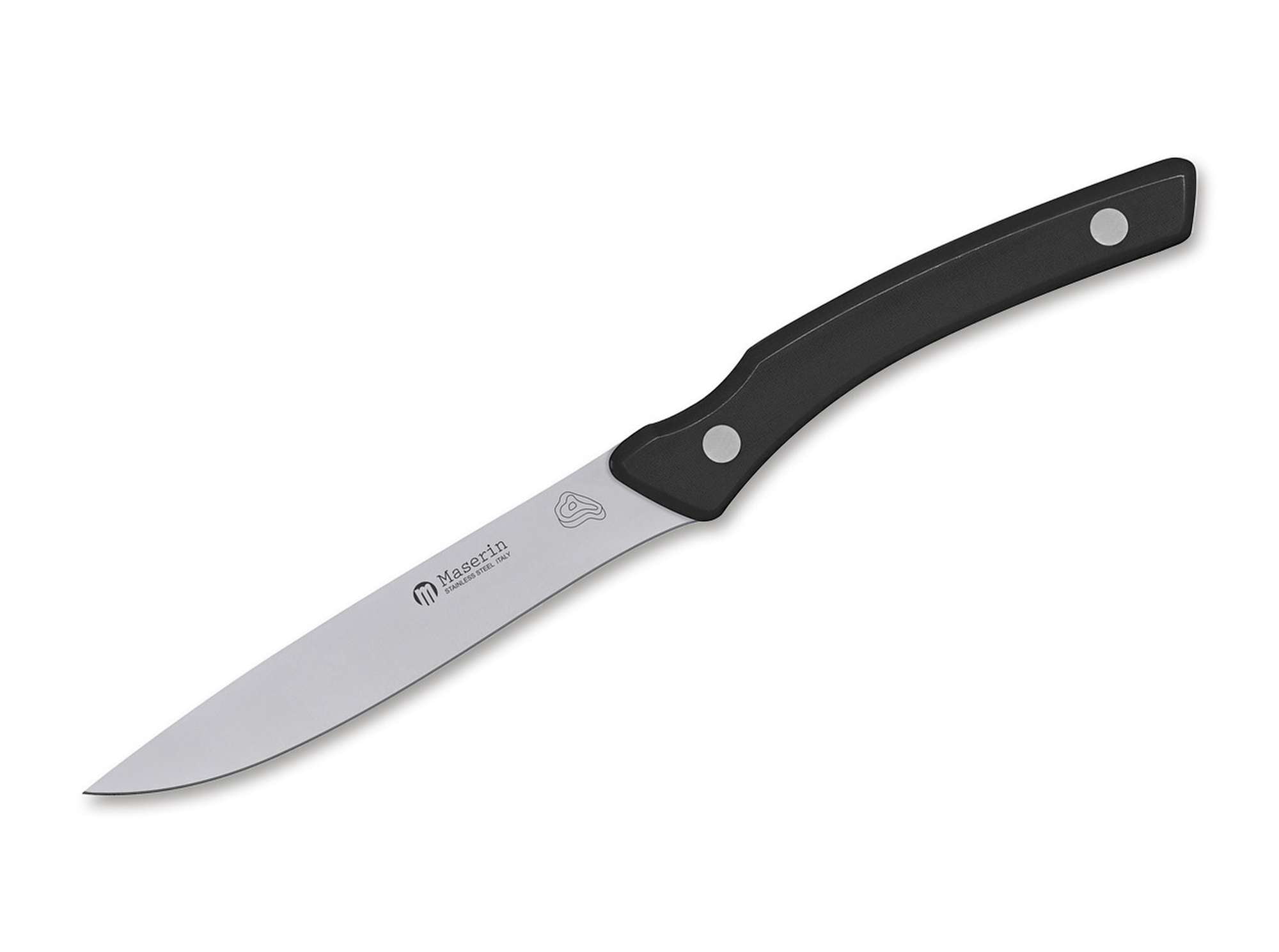 Maserin Steak Knives Set Micarta Black