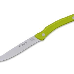 Maserin Steak Knives Set Micarta Green