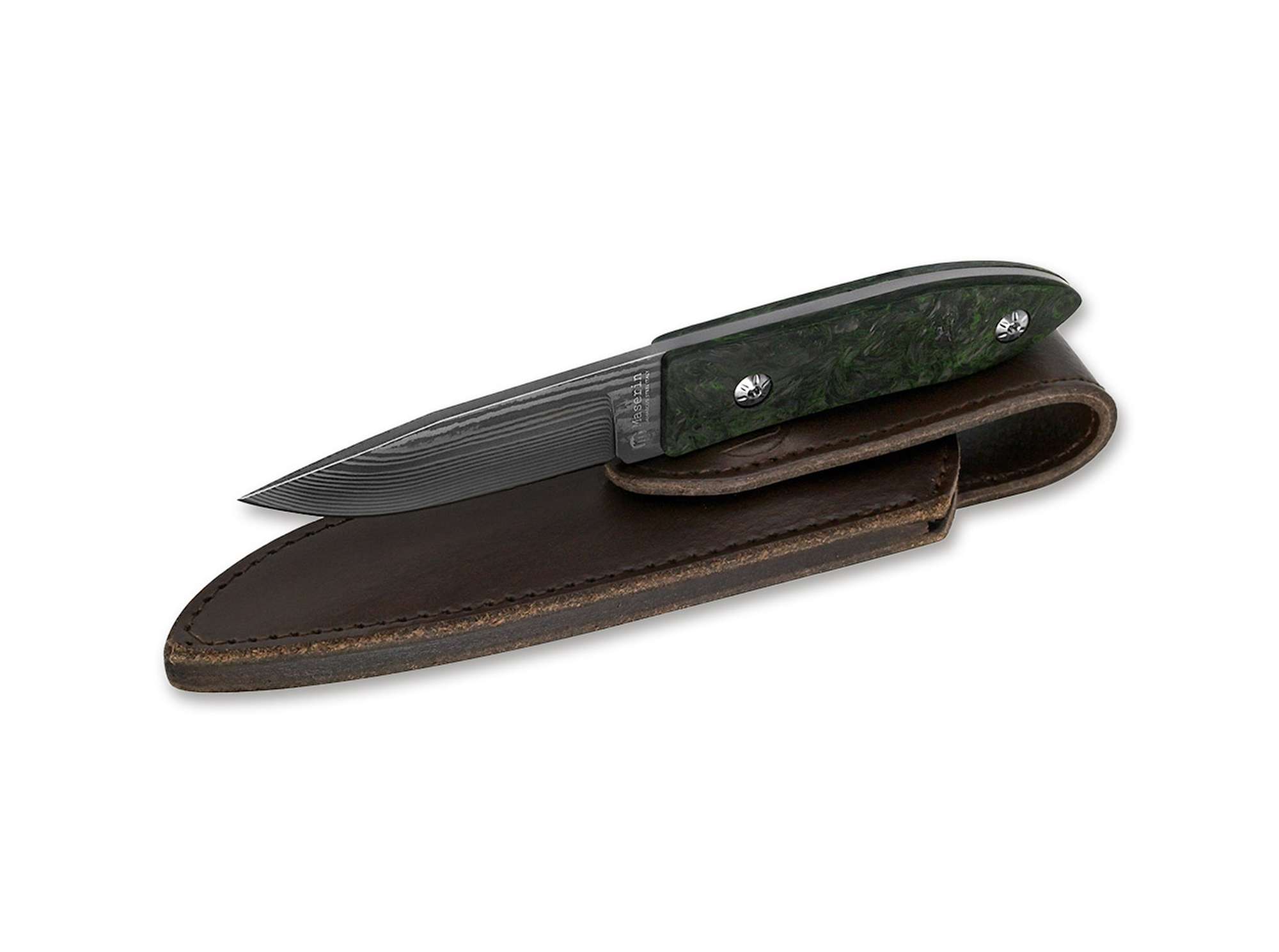 Maserin AM22 Damascus CF Green