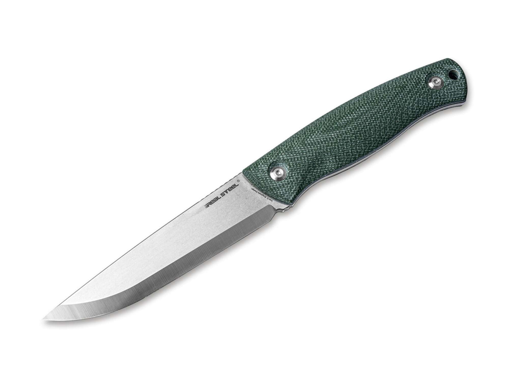 Real Steel Pathfinder Fixed Micarta Green