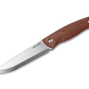 Real Steel Pathfinder Fixed Micarta Brown