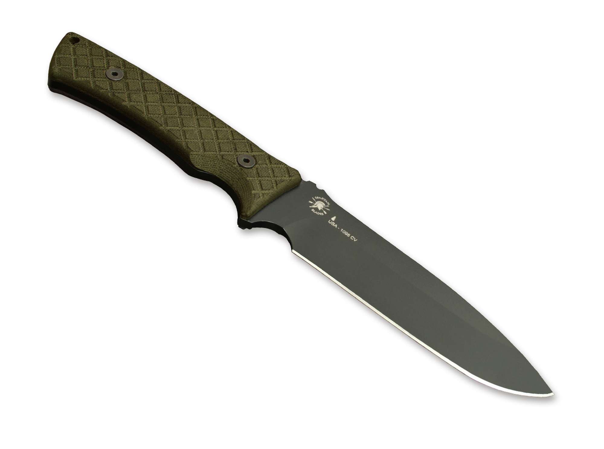 Spartan Blades Damysus Micarta Green